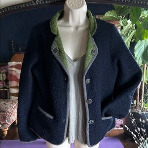 Alp County Wear felted wool jacket.